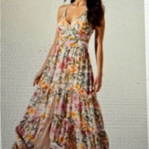 ASTR Floral Maxi Dress